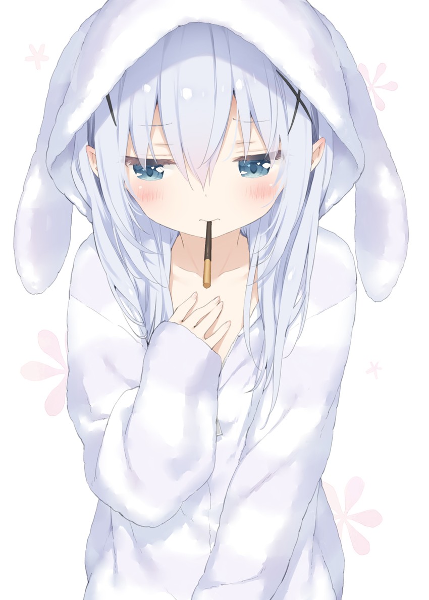 kafuu chino (gochuumon wa usagi desu ka?) drawn by kani_biimu