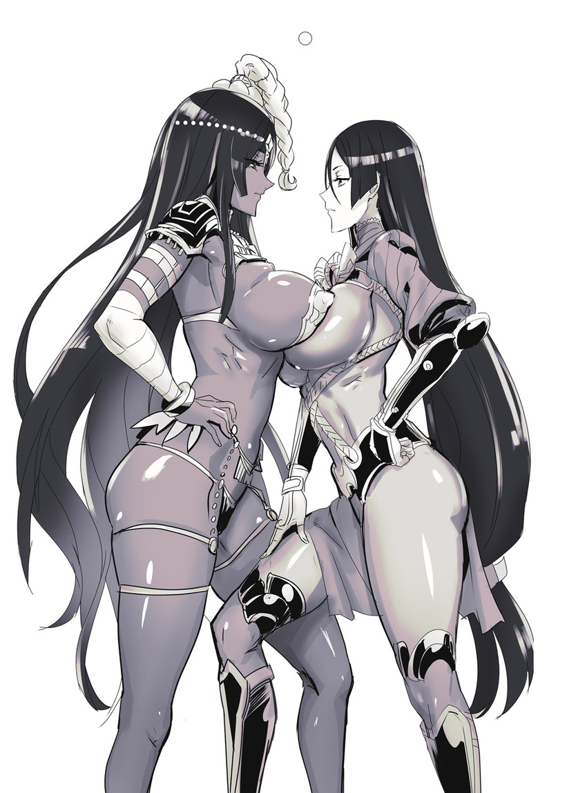 minamoto no raikou and scheherazade (fate and 1 more) drawn by ontaros