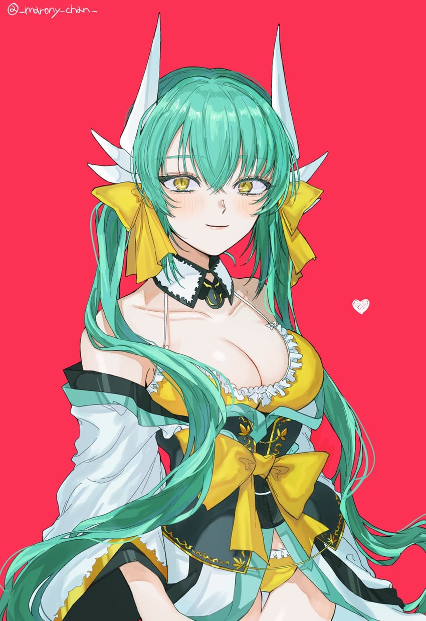 kiyohime (fate and 1 more) drawn by marony_chan