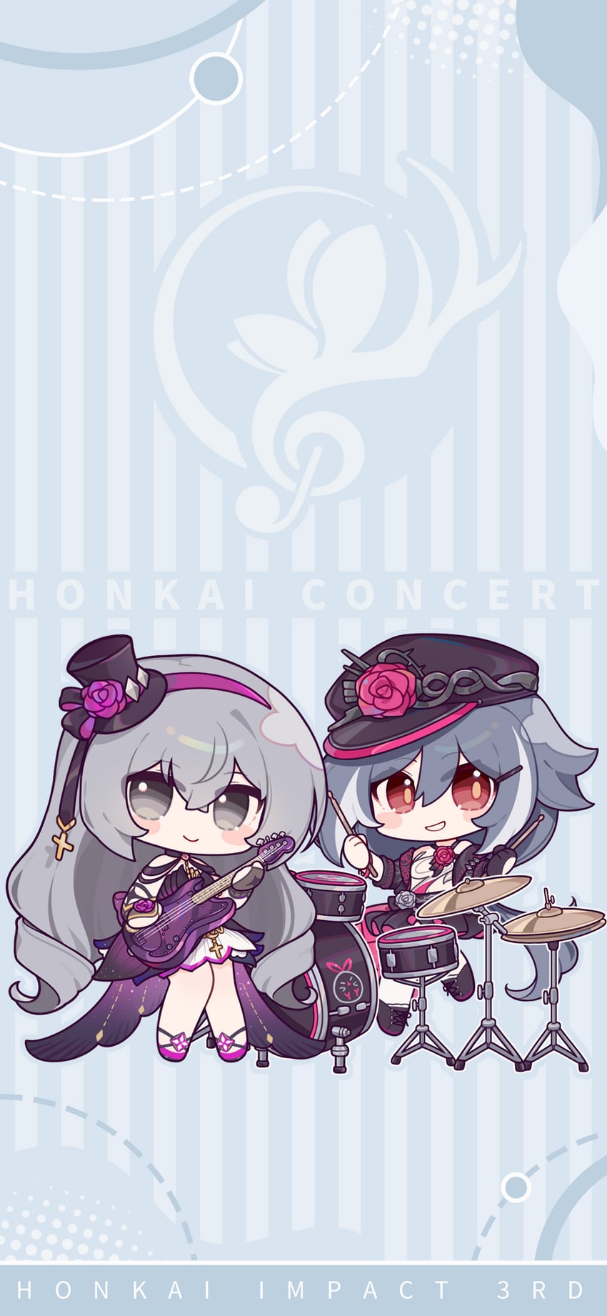 fu hua, bronya zaychik, herrscher of sentience, and jingwei (honkai and 1 more) drawn by eta