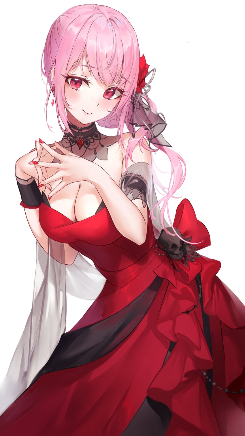 mori calliope (hololive and 1 more) drawn by pdxen