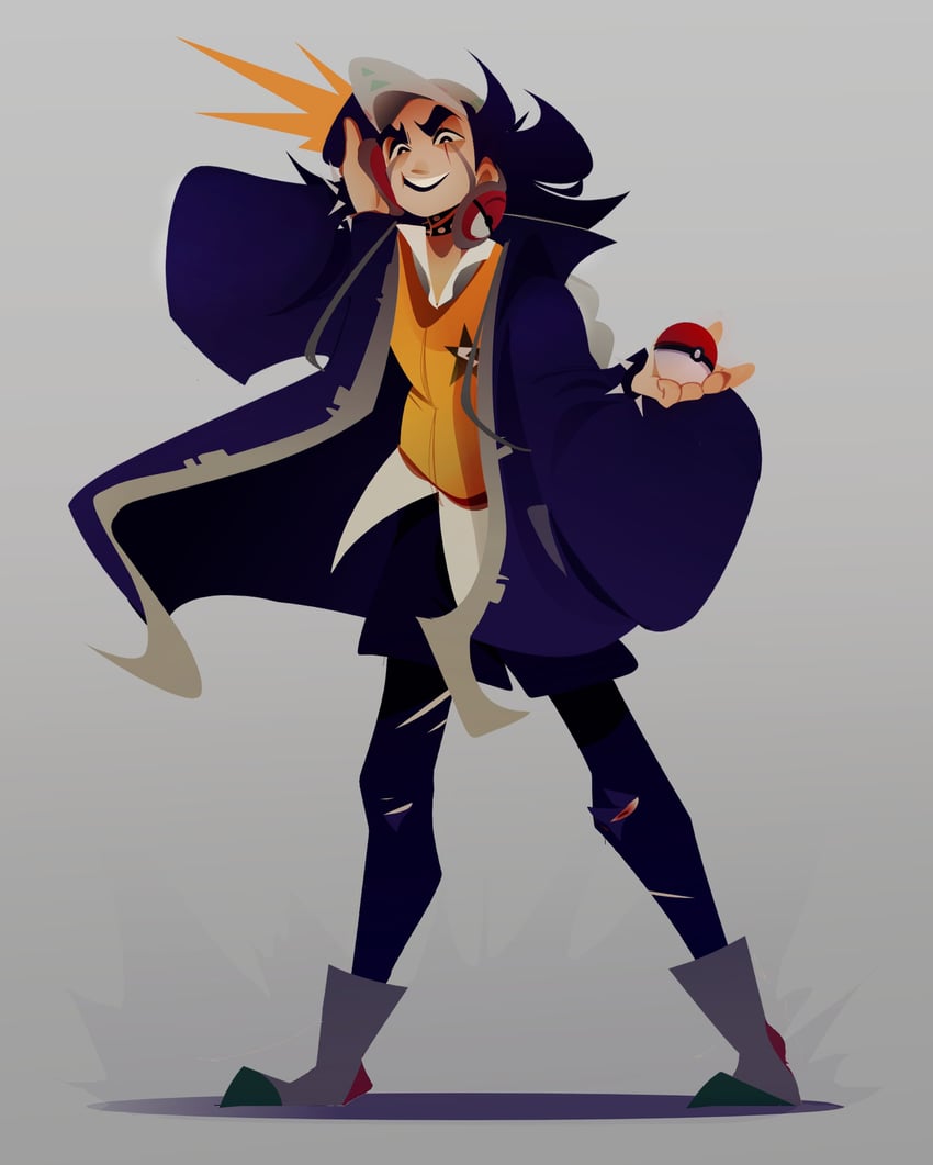 giacomo (pokemon and 1 more) drawn by tamii_(tampokedex)