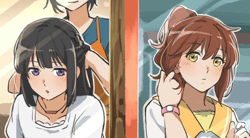 oumae kumiko, kousaka reina, and kousaka nahomi (hibike! euphonium) drawn by fuyuhino