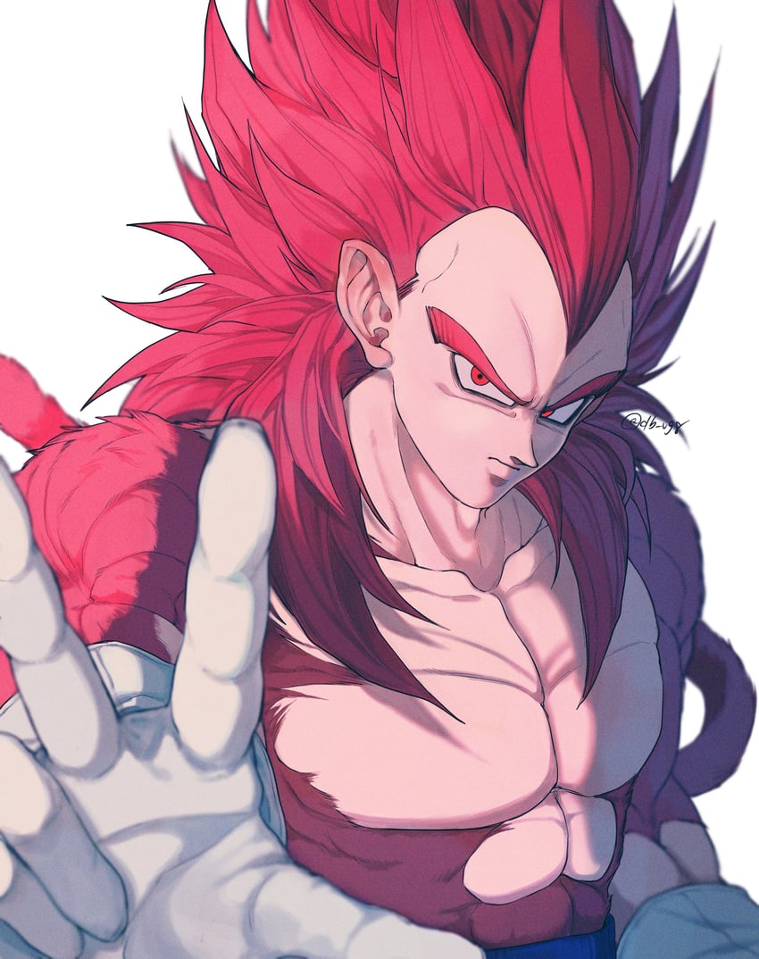 vegeta (dragon ball and 1 more) drawn by db_vg8