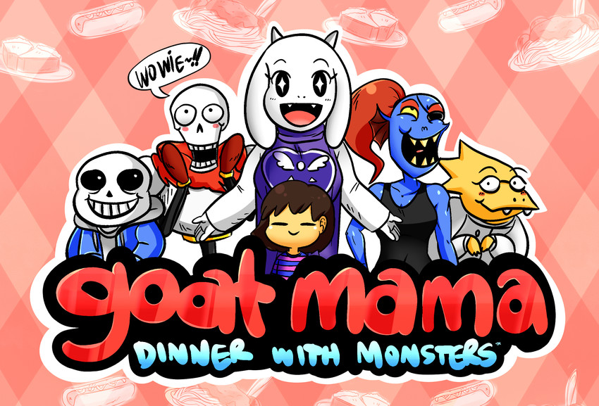 frisk, sans, papyrus, undyne, toriel, and 2 more (undertale and 1 more) drawn by i_am_jemboy