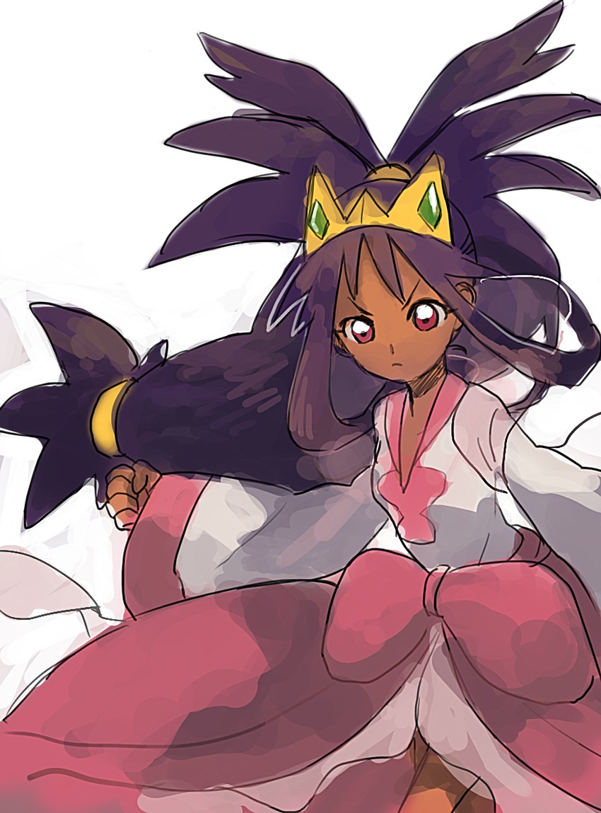 iris (pokemon and 1 more) drawn by sanigo