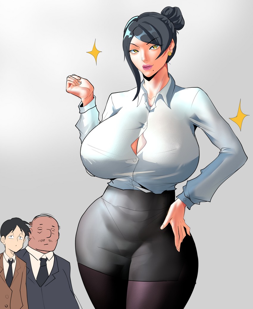 takizawa kyouko and kouta takeda (bijin onna joushi takizawa-san) drawn by tsukiko0816
