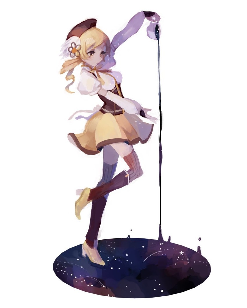 tomoe mami (mahou shoujo madoka magica) drawn by miu_pachi