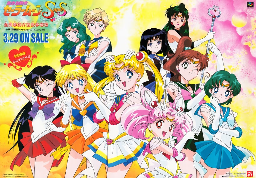 tsukino usagi, sailor moon, mizuno ami, aino minako, hino rei, and 21 more (bishoujo senshi sailor moon and 1 more) drawn by itou_ikuko