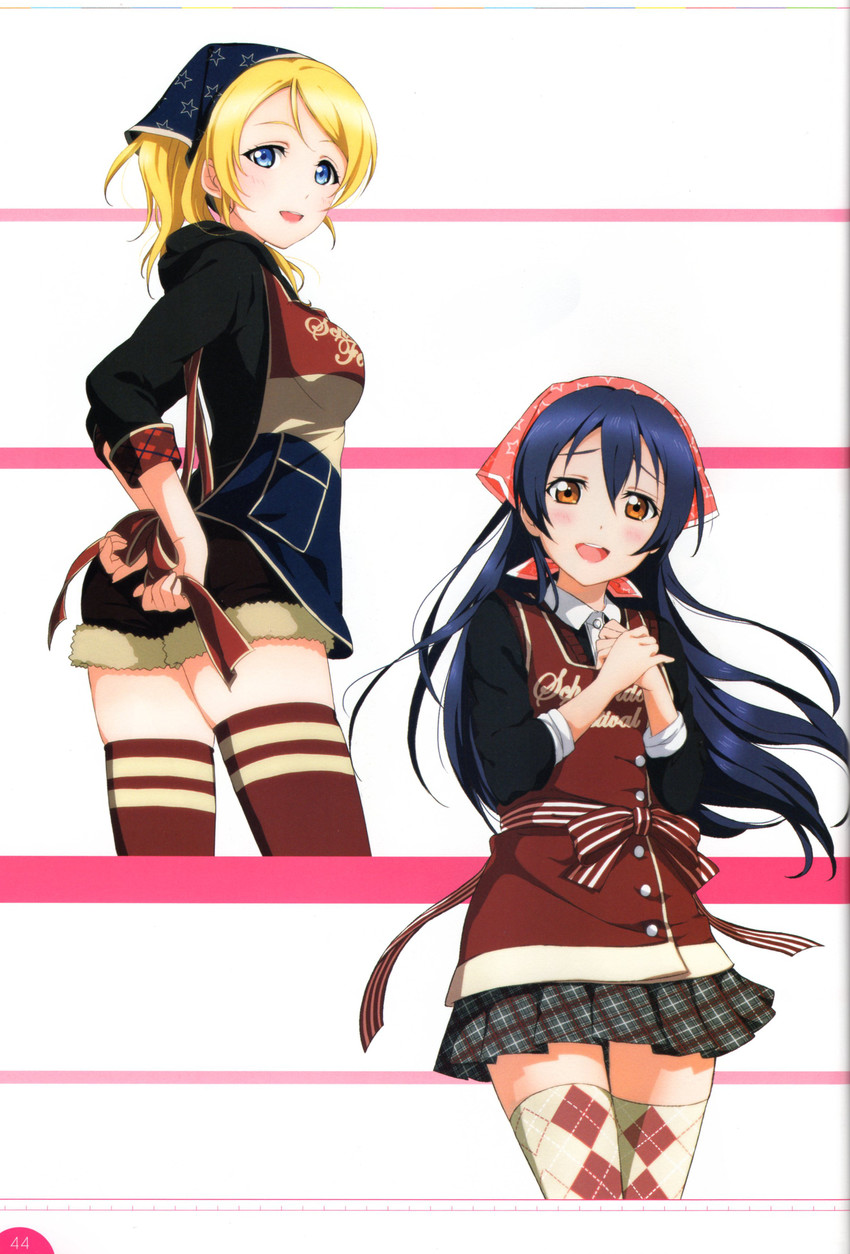 sonoda umi and ayase eli (love live! and 2 more)