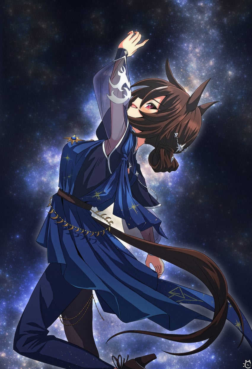 sirius symboli (umamusume) drawn by color_neko_(user_yfvc3323)