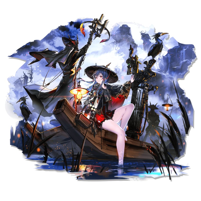 ch'en and ch'en the holungday (arknights) drawn by yui_(niikyouzou)