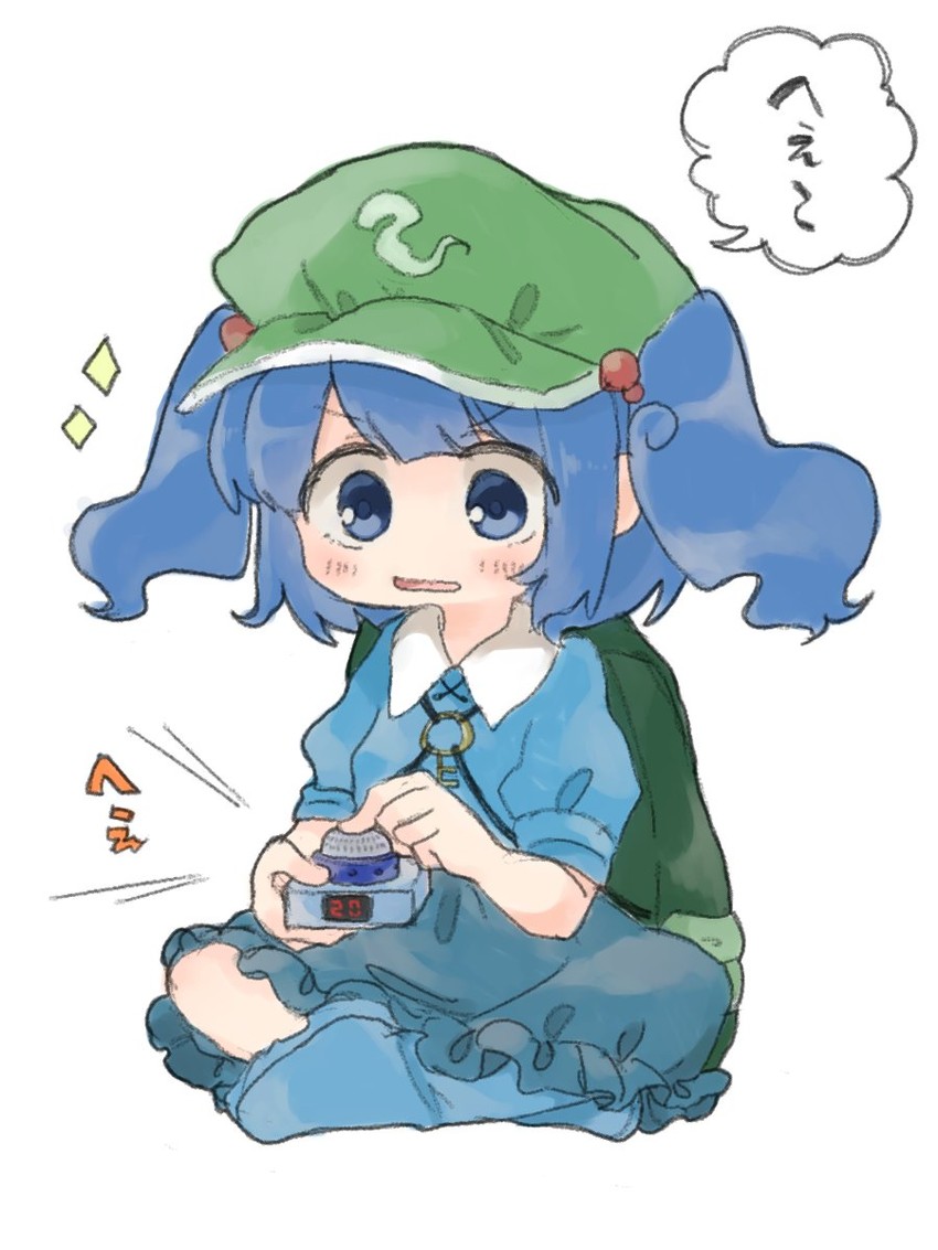 kawashiro nitori (touhou and 1 more) drawn by sasa_kichi