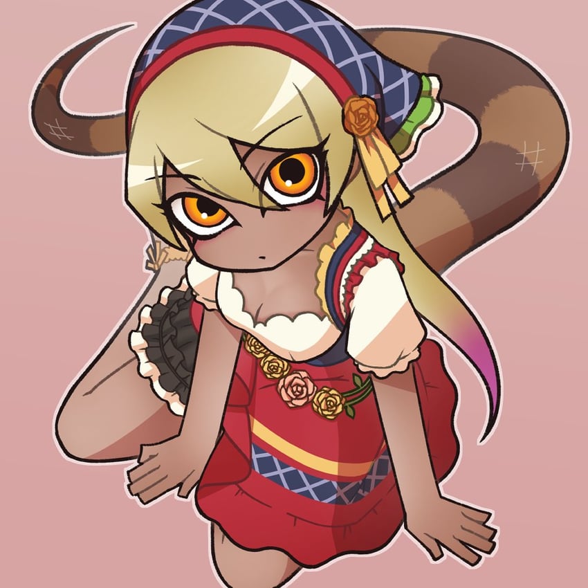 king cobra (kemono friends and 1 more) drawn by hoshino_mitsuki