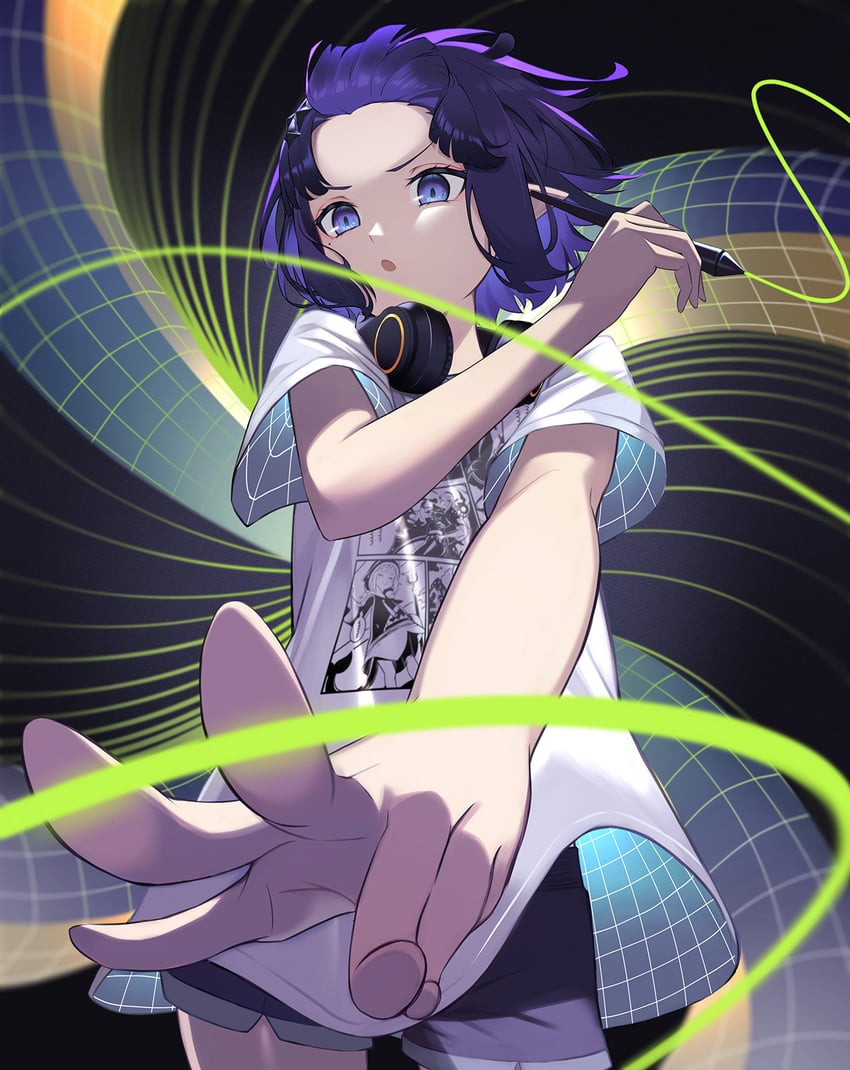 ninomae ina'nis (hololive and 1 more) drawn by skymax