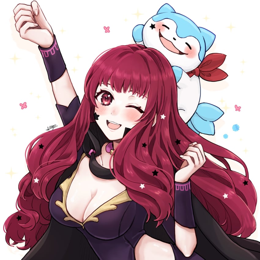 yunaka and sommie (fire emblem and 1 more) drawn by misato_hao