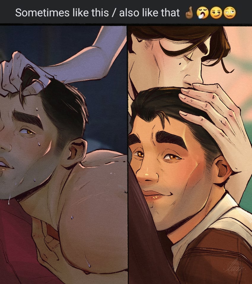 jayce, viktor, and arcane jayce (league of legends and 1 more) drawn by lussluss_art