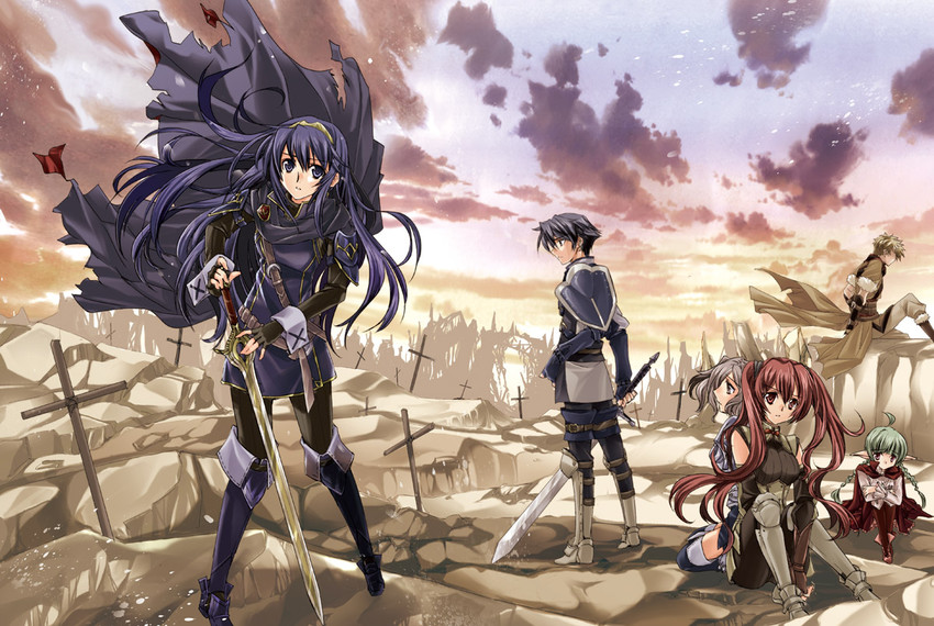lucina, severa, nah, cynthia, owain, and 1 more (fire emblem and 1 more) drawn by morozumi_junka