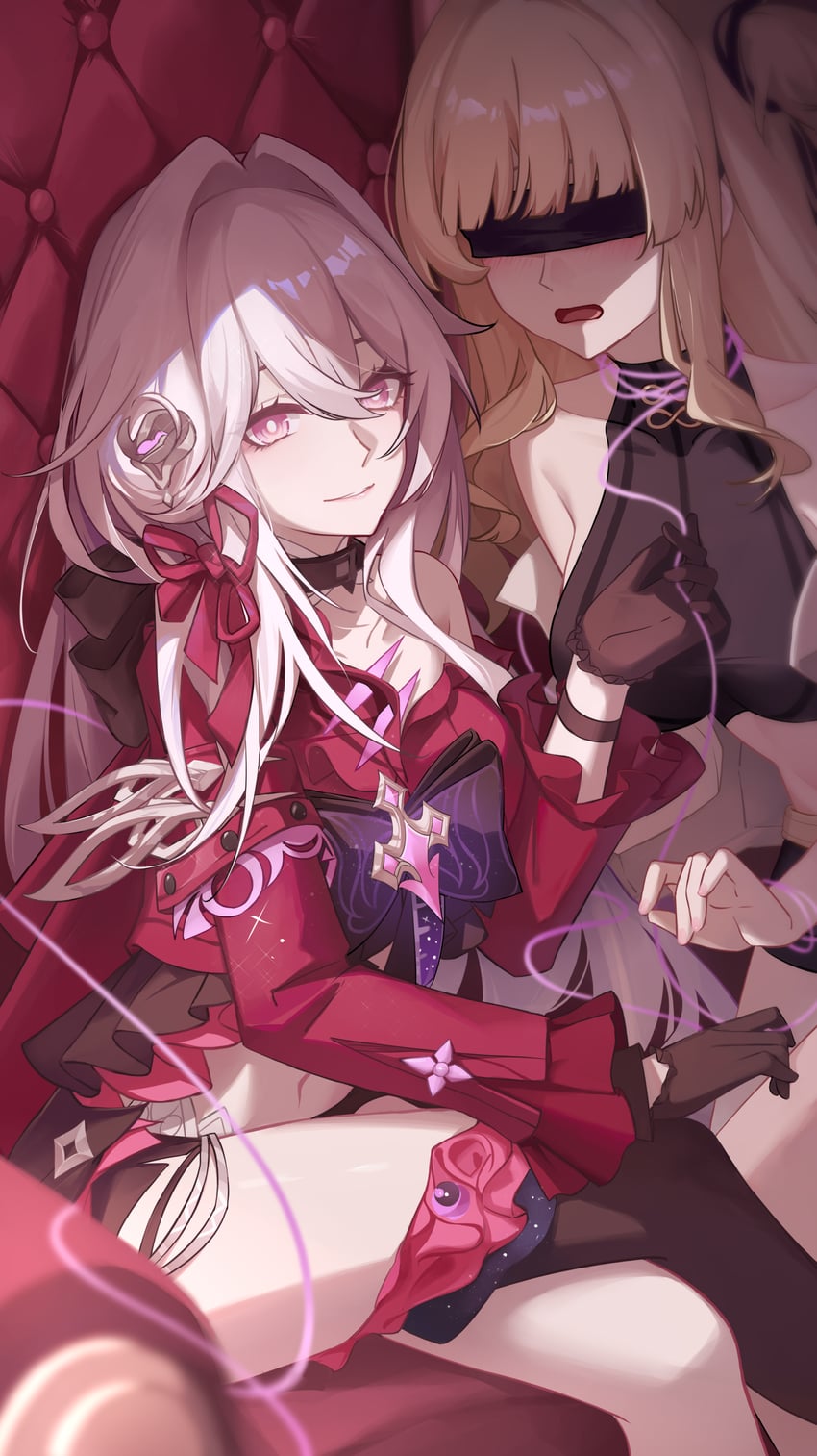 thelema nutriscu and songque (honkai and 1 more) drawn by ling_kongling