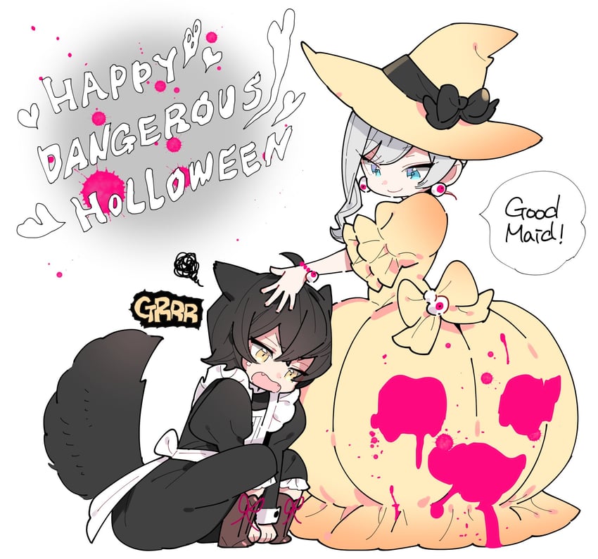 scarlet el vandimion and nanaka (saigo ni hitotsu dake onegai shite mo yoroshii deshou ka) drawn by troly_haluo