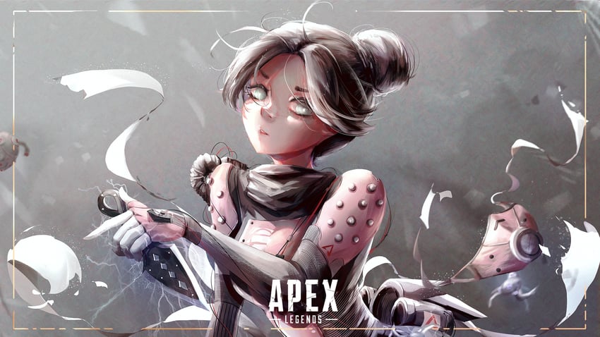 wraith and void specialist wraith (apex legends) drawn by fuyu_(_fuyu.20)