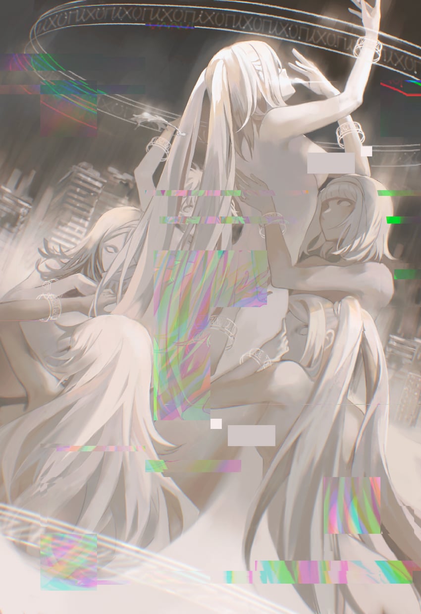 zero, mikhail, one, four, three, and 2 more (drag-on dragoon and 1 more) drawn by ye_(pixiv4862539)