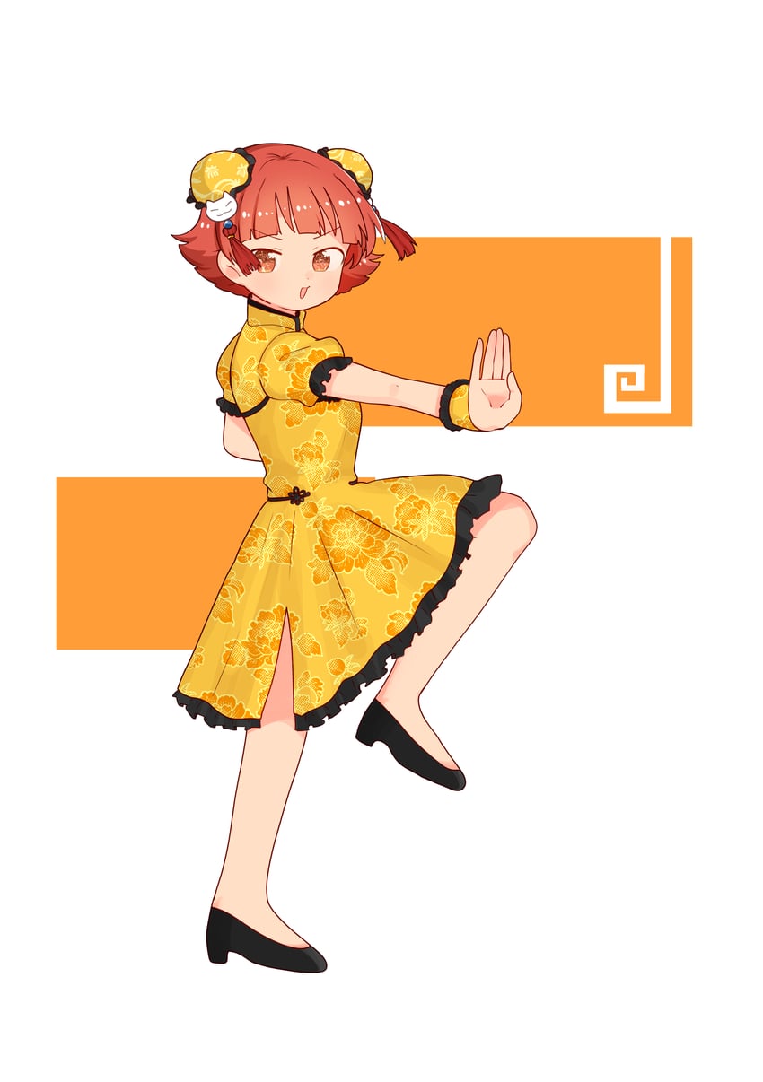 nonohara akane (idolmaster and 2 more) drawn by uwkpt