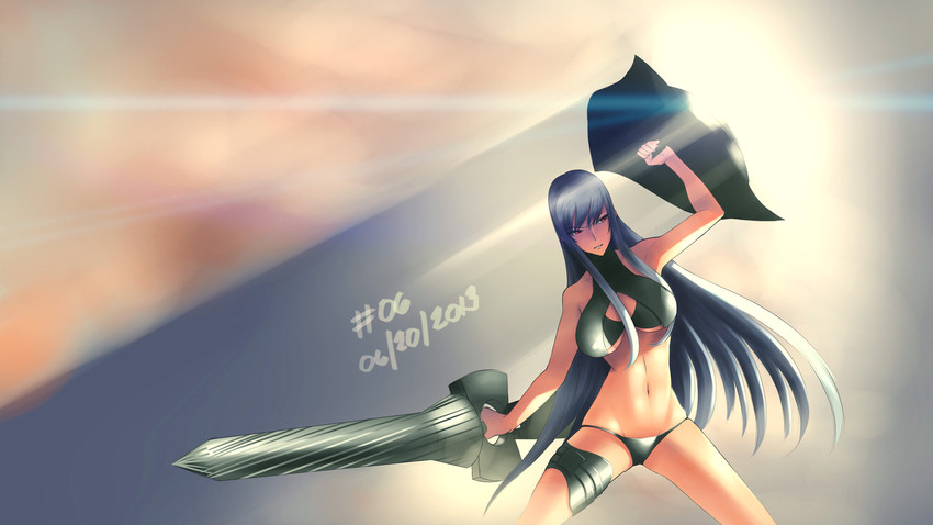 selvaria bles (senjou no valkyria) drawn by kuso_otoko