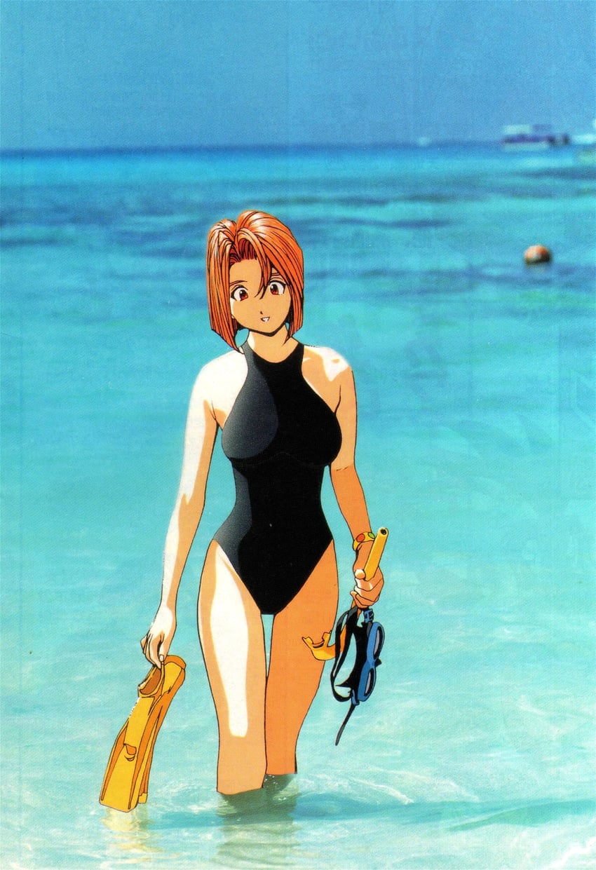 kanzaki yuka (newtype and 1 more) drawn by egawa_tatsuya