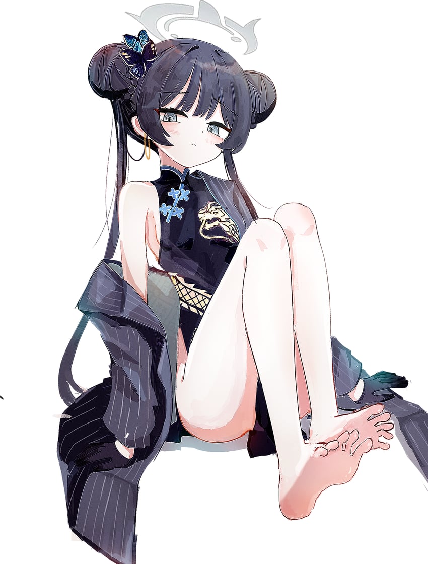 kisaki (blue archive) drawn by aiu_.