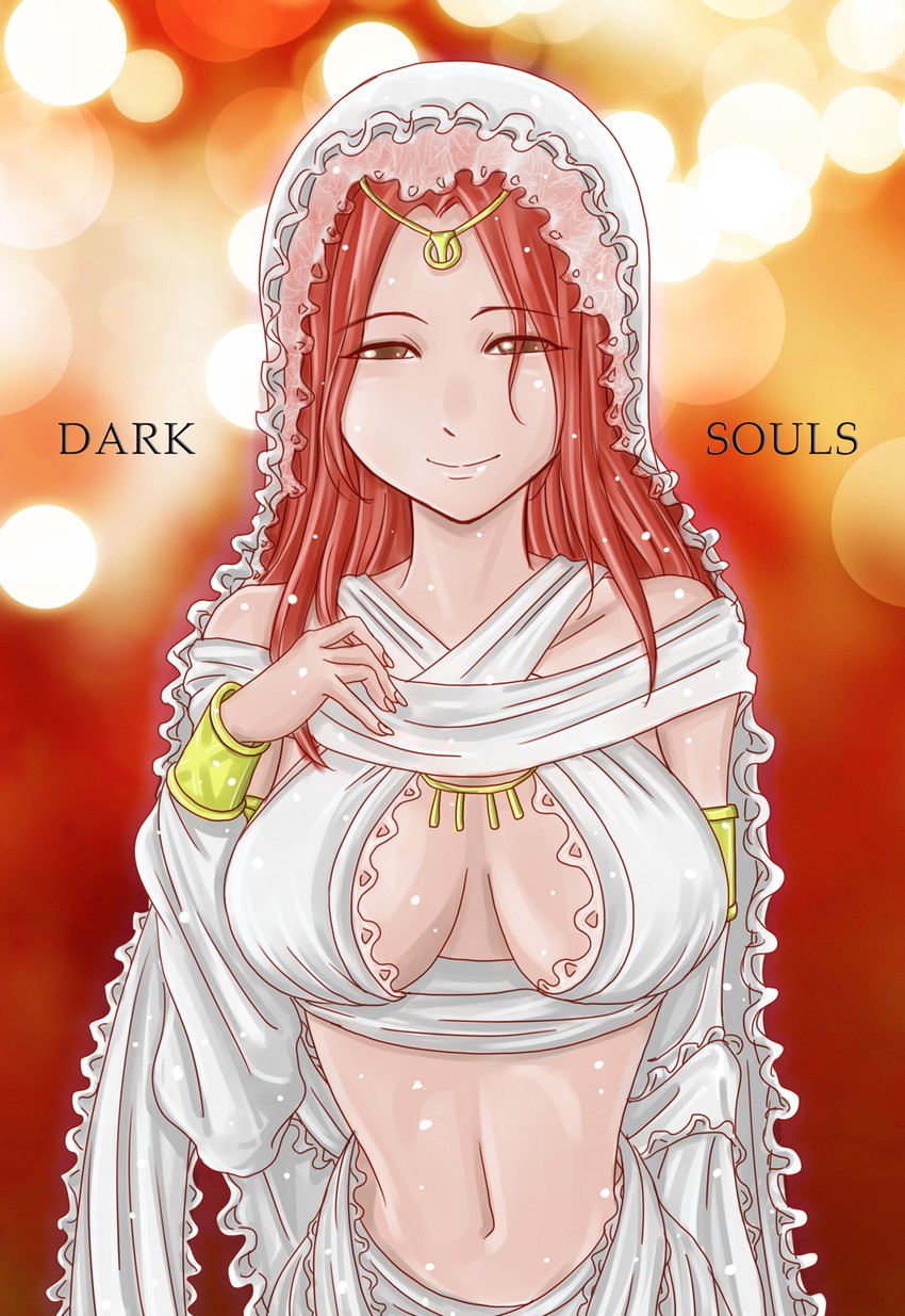 queen of sunlight gwynevere (dark souls and 1 more) drawn by kofire