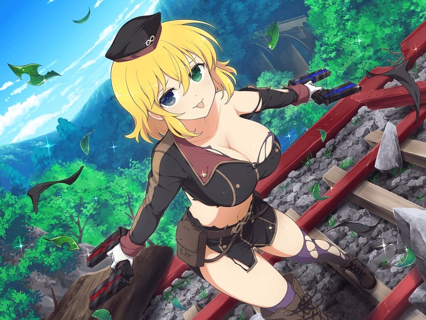 ryouna (senran kagura and 1 more) drawn by yaegashi_nan
