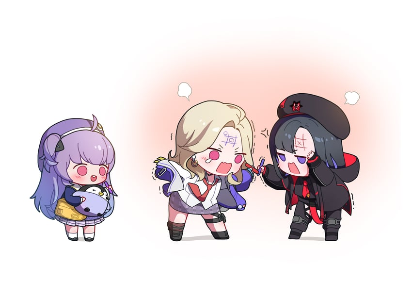 eunhwa, ein, and rei (goddess of victory: nikke) drawn by uz_(uzru0428)