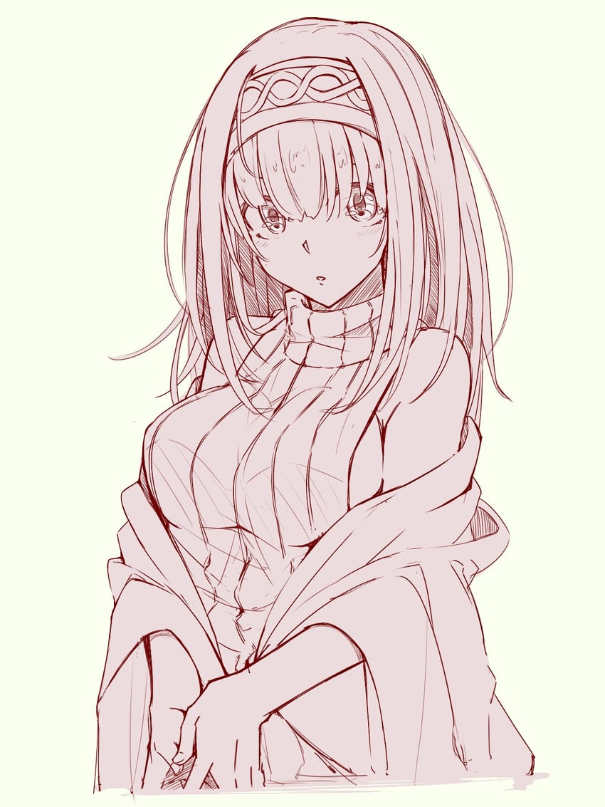 sagisawa fumika (idolmaster and 2 more) drawn by kazenoko