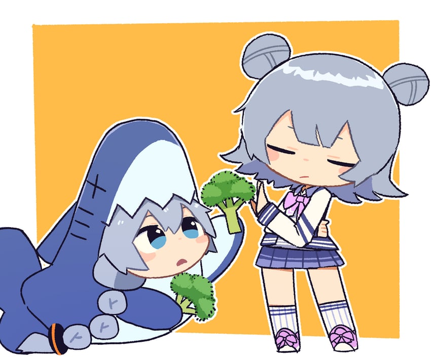 kizuna akari and koharu rikka (vocaloid and 3 more) drawn by konohoshi