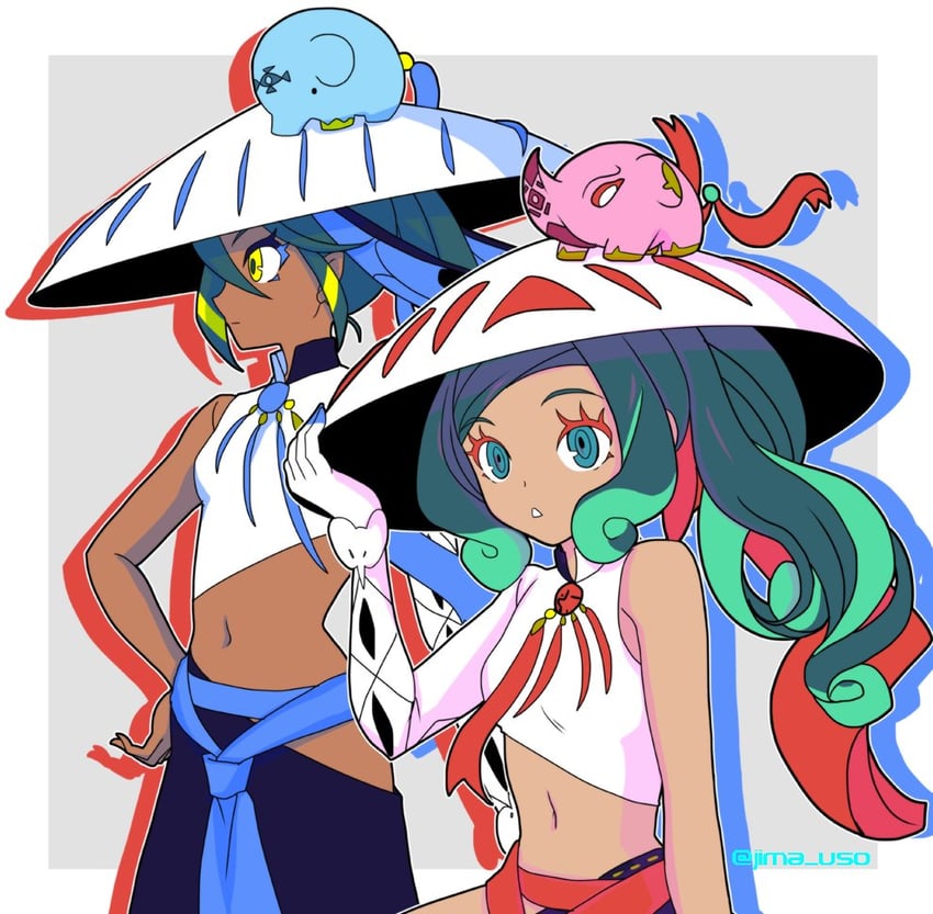 trung trac and trung nhi (fate and 1 more) drawn by jimauso