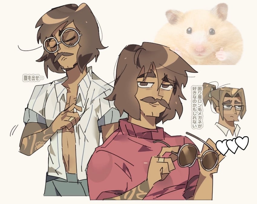 alec and alessio castelli (disventure camp) drawn by dokusuji_(kw9onou58)