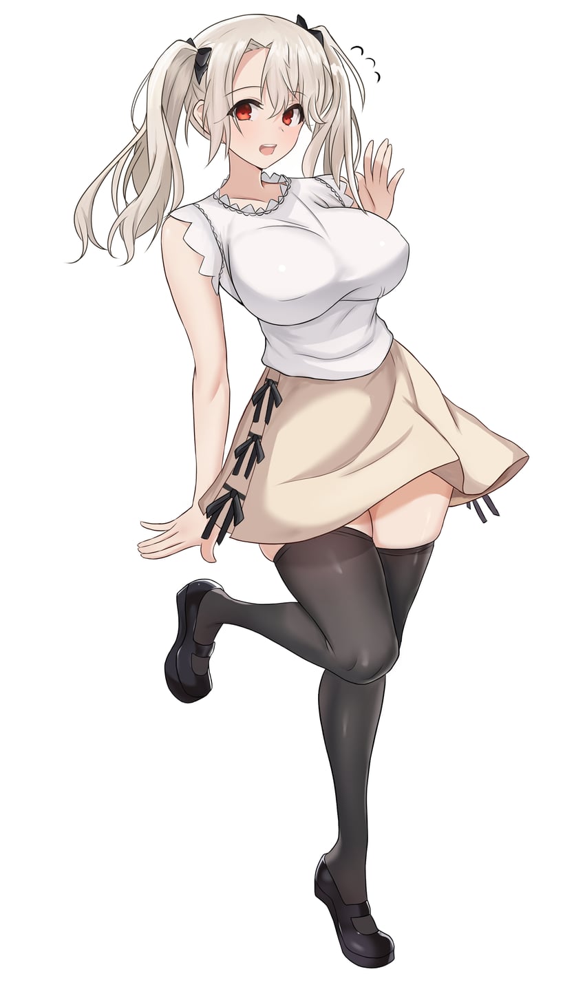 illyasviel von einzbern (fate and 1 more) drawn by shokobr