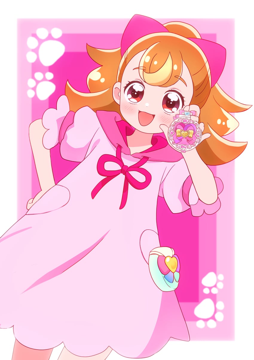 inukai komugi (precure and 1 more) drawn by kyanos_(b_0000ff)