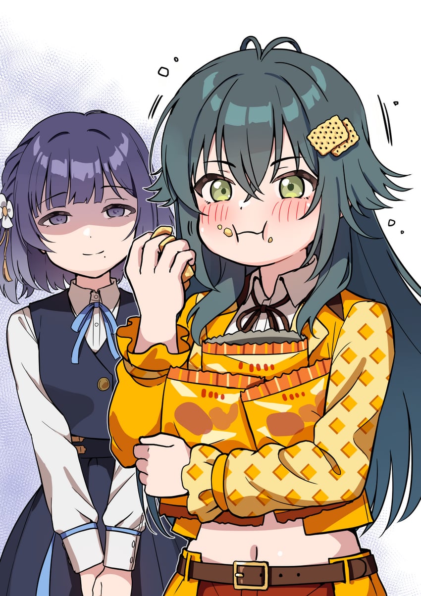 tsukimura temari and hataya misuzu (idolmaster and 1 more) drawn by kamille_(vcx68)