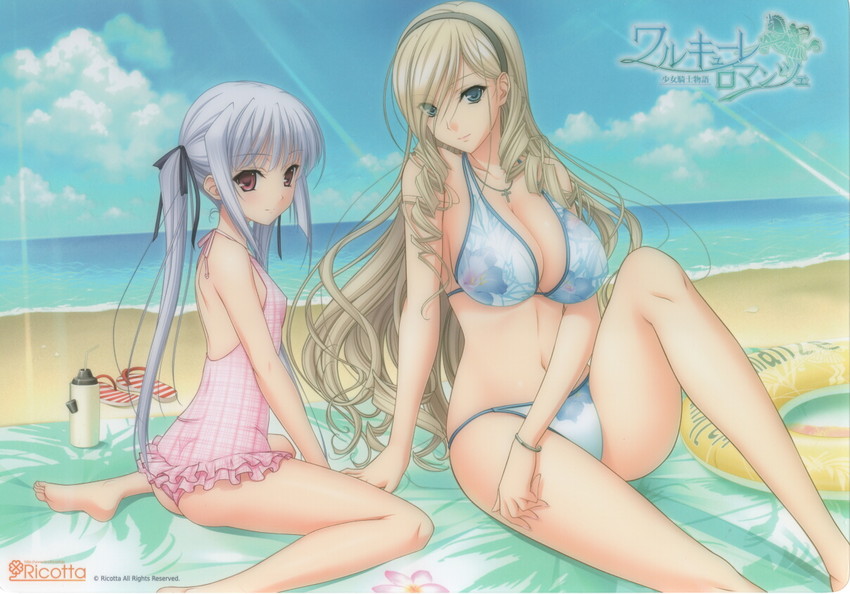 celia kumani entory and lisa eostre (walkure romanze) drawn by komori_kei