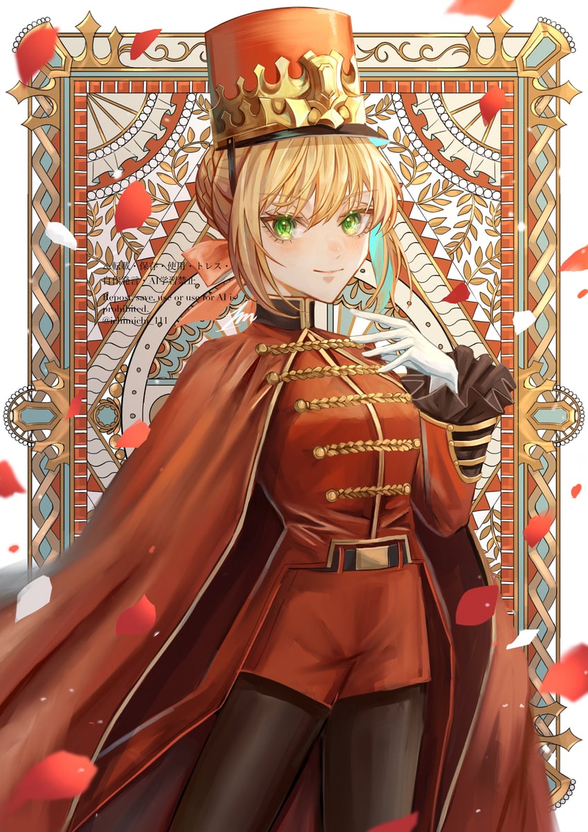 nero claudius (fate and 1 more) drawn by ichimichi_111