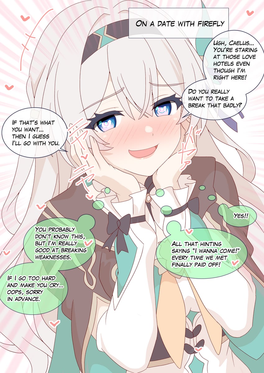 firefly (honkai and 1 more) drawn by kemonya777