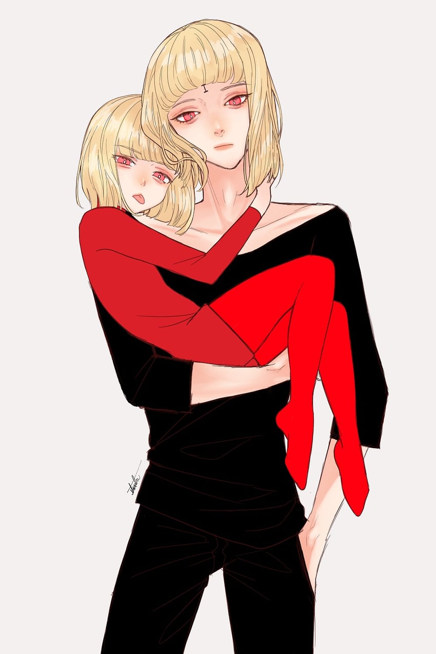 manah and brother one (drag-on dragoon and 2 more) drawn by itsuki_dorothy