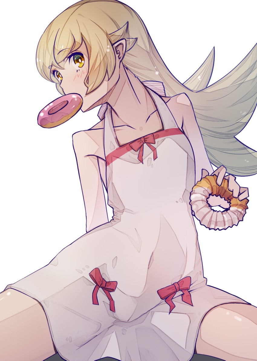 oshino shinobu (monogatari and 1 more) drawn by neo_(tyottama)
