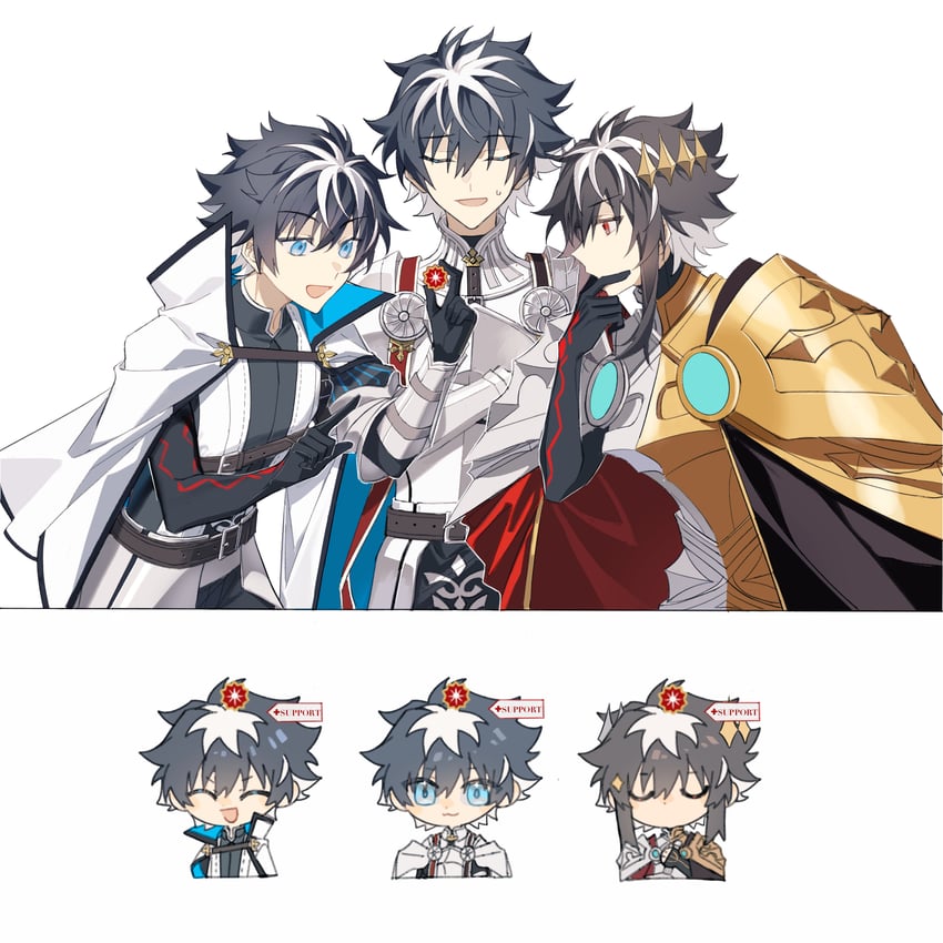 charlemagne (fate and 1 more) drawn by idass_(idass16)