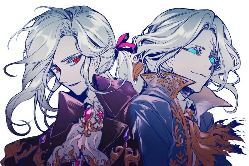 edmond dantes and joseph desaulniers (fate and 2 more) drawn by easel_(dam0628)