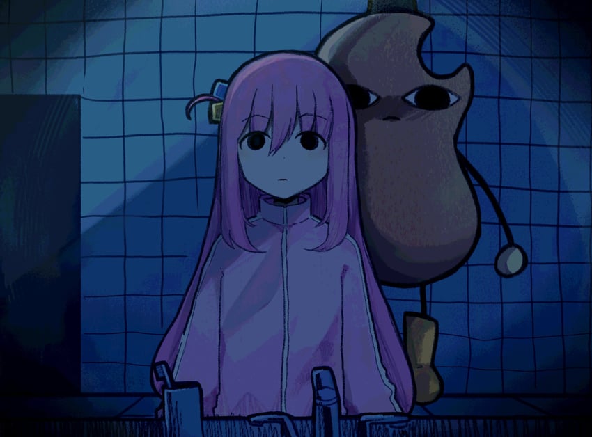 gotoh hitori and gitao (bocchi the rock! and 1 more) drawn by hito_(maruhito)