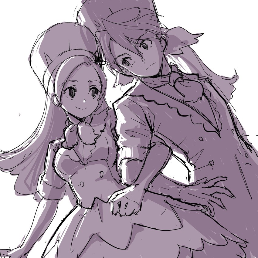 kirahoshi ciel and julio (precure and 1 more) drawn by camembert_chizuko