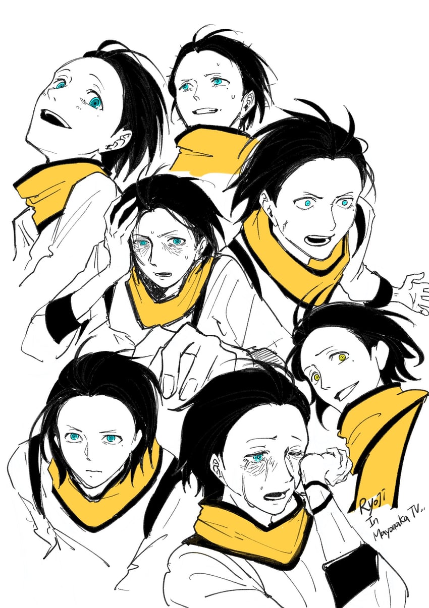 mochizuki ryouji (persona and 1 more) drawn by otoko_haza